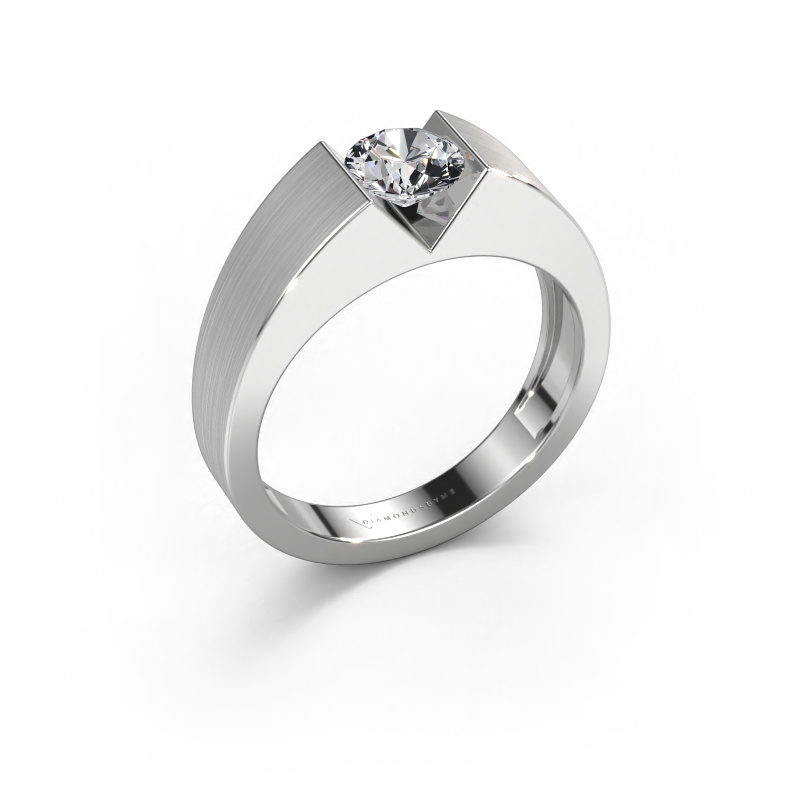Bild von Verlobungsring Lizzy 1 950 Platin Diamant 0.70 crt