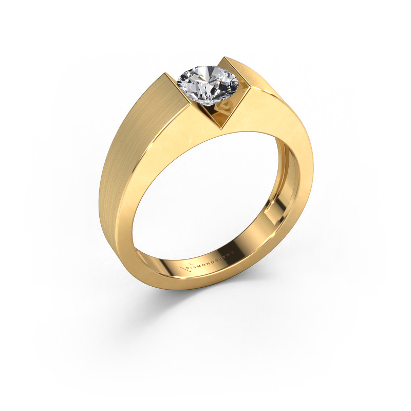 Image of Engagement ring Lizzy 1 585 gold Lab grown diamond 0.70 crt