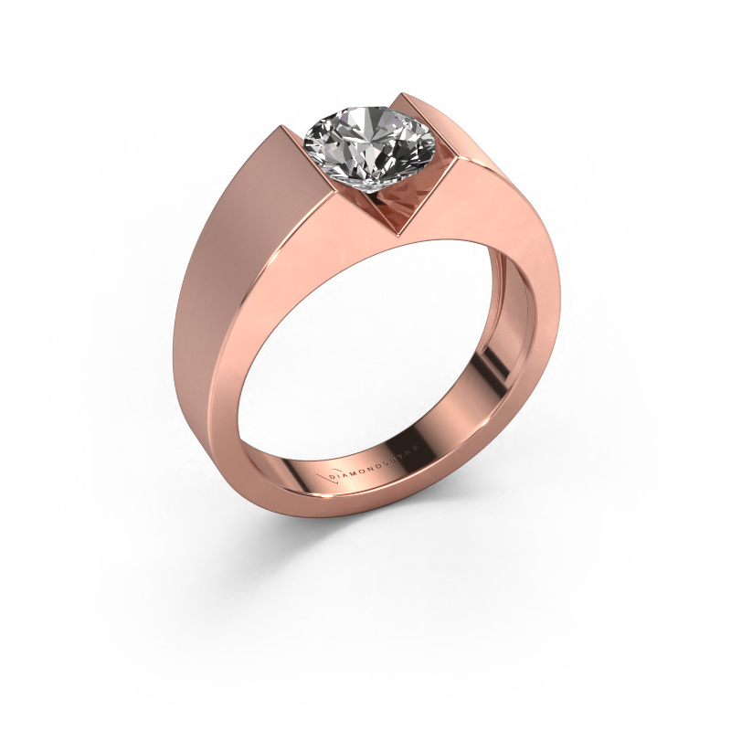 Bild von Verlobungsring Lizzy 1 585 Roségold Diamant 1.00 crt