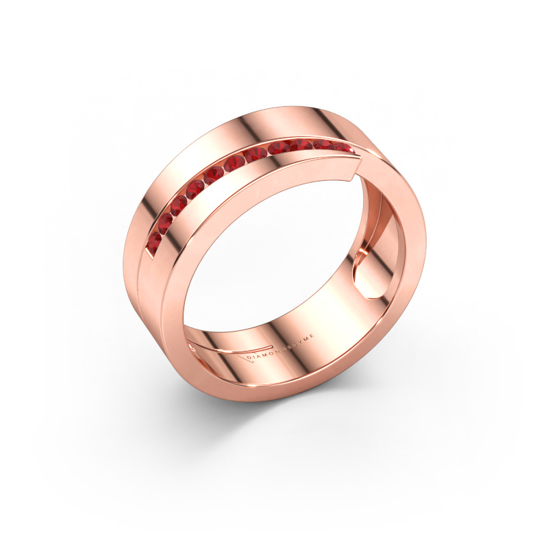 Bild av Ring Loma 585 roséguld Rubin 1.5 mm
