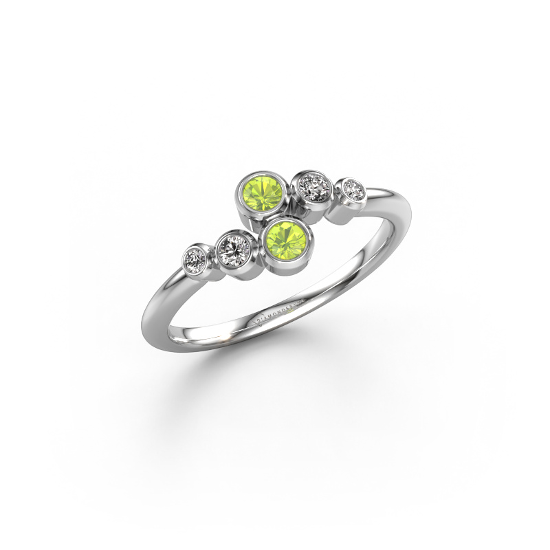 Bild von Ring Lonnie 950 Platin Peridot 2.5 mm