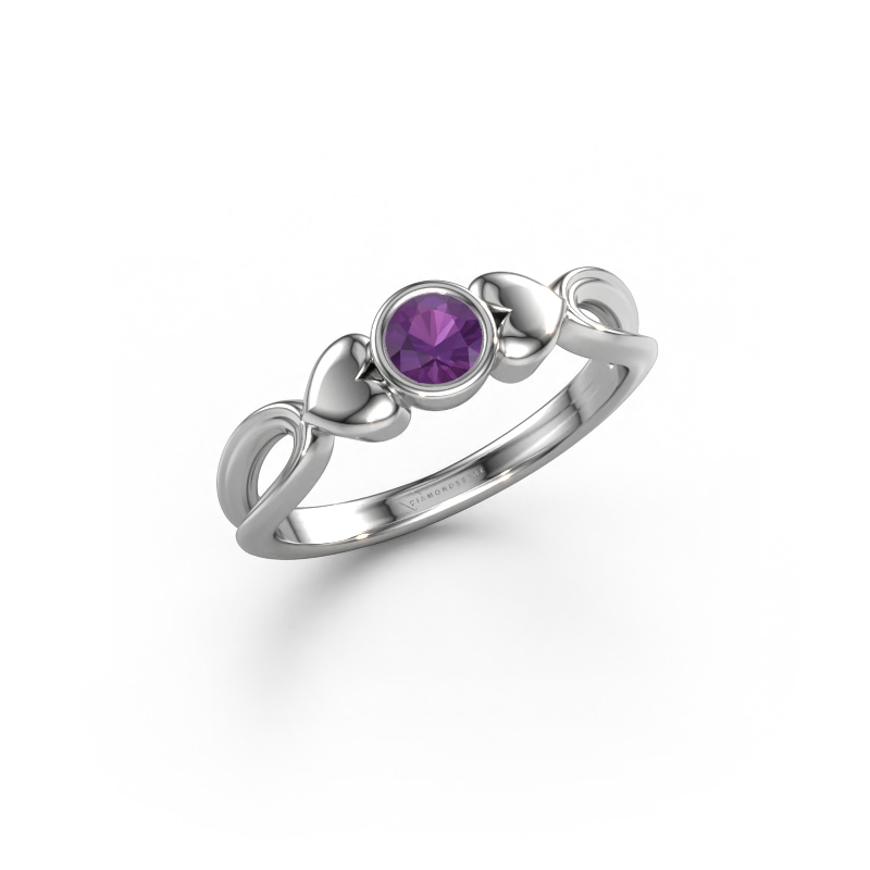 Image of Ring Lorrine 950 platinum Amethyst 4 mm