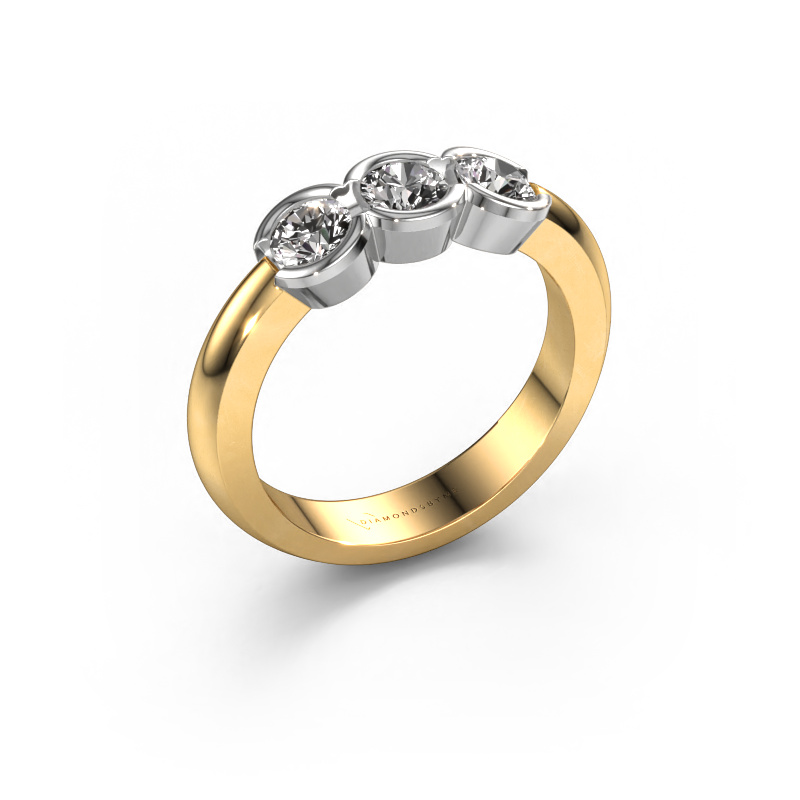 Bild von Ring Lotte 3 585 Gold Diamant 0.75 crt