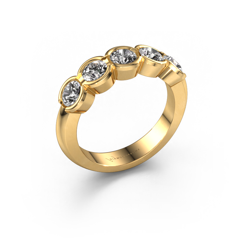 Image de Bague Lotte 5 585 or jaune Diamant 1.25 crt