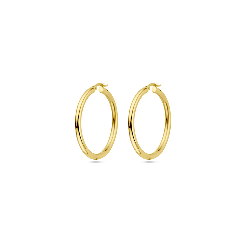 Image of Hoop earrings Lovie 3-36mm 585 Gold ±1.4x0.12in