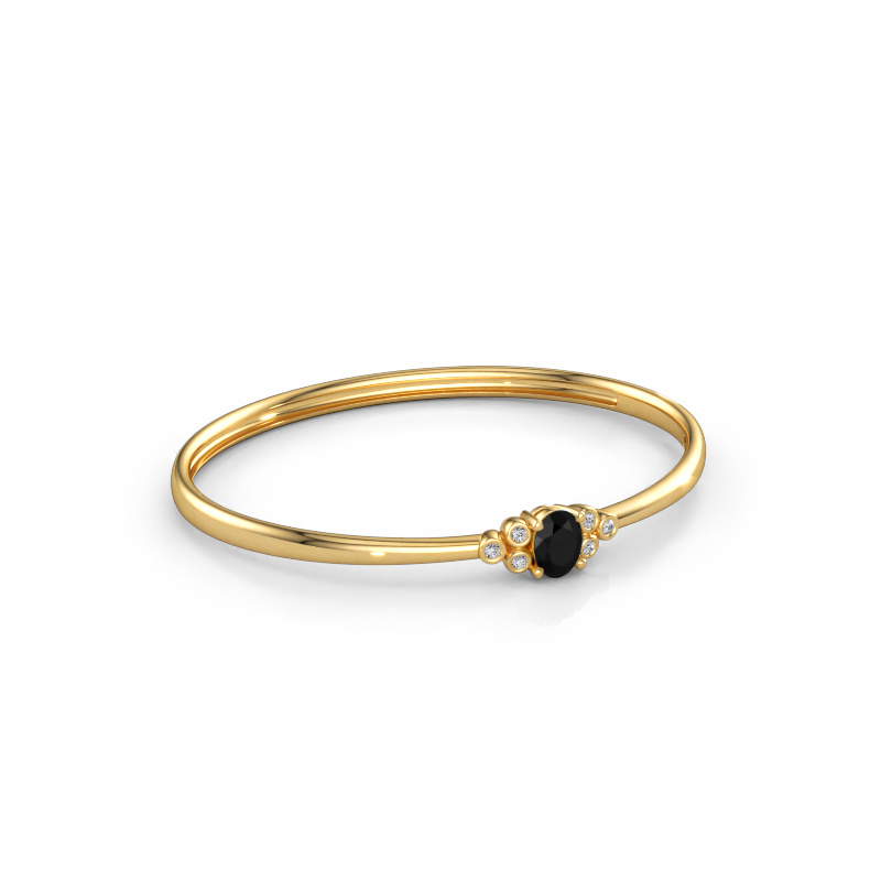 Immagine di Bracciale rigido Lucy 585 oro Diamante nero 1.52 crt