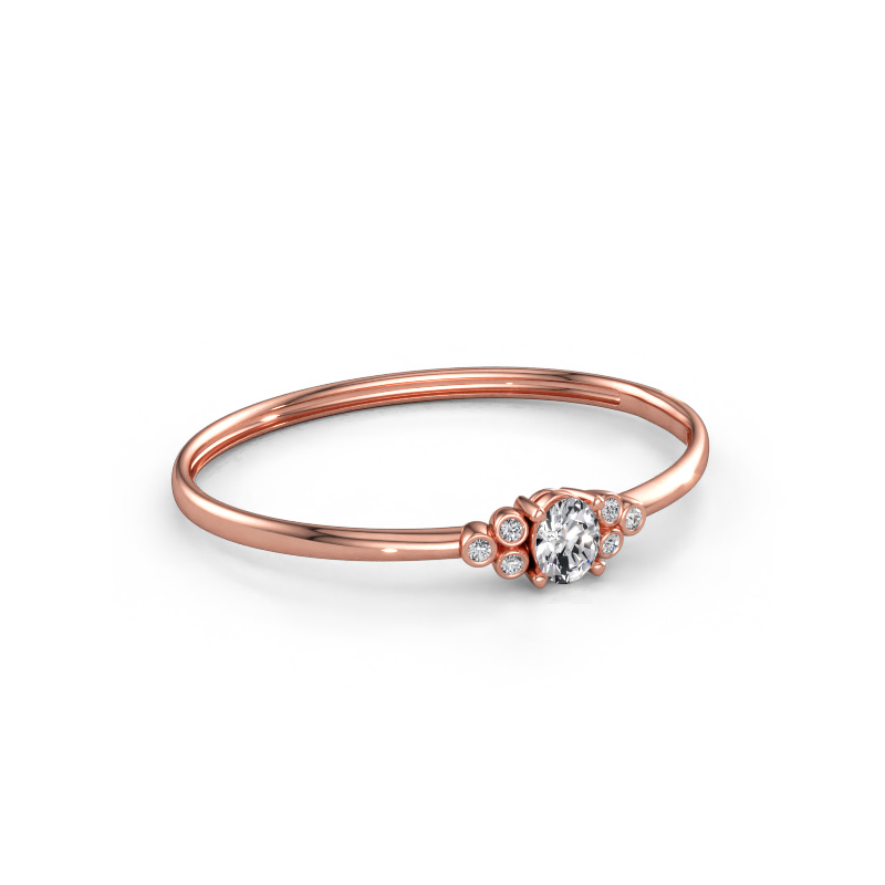 Bild av Armring Lucy 585 roséguld Diamant 3.03 crt