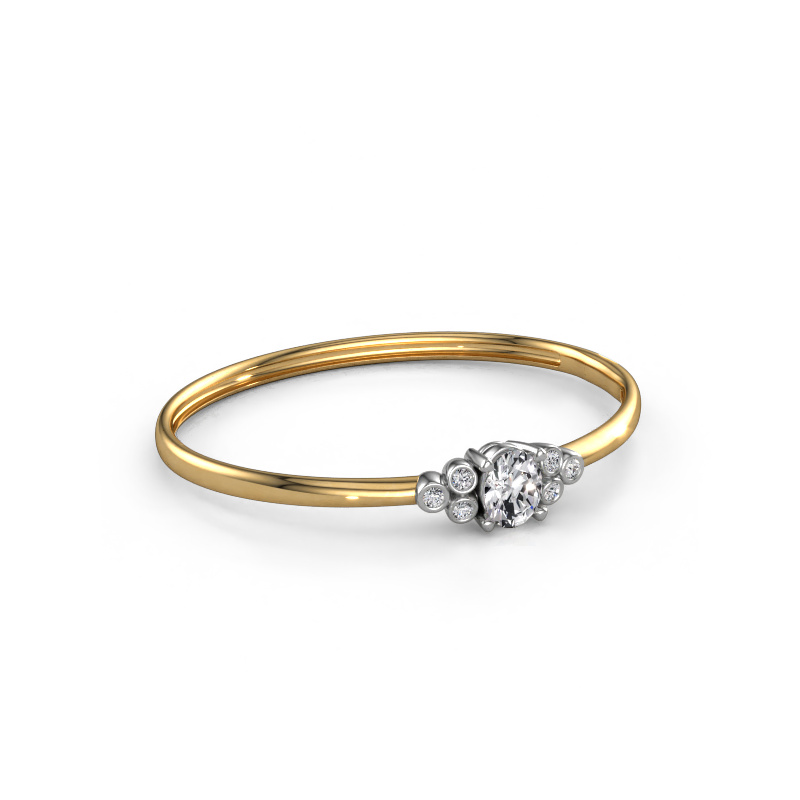 Bild von Armreif Lucy 585 Gold Lab-grown Diamant 3.03 crt