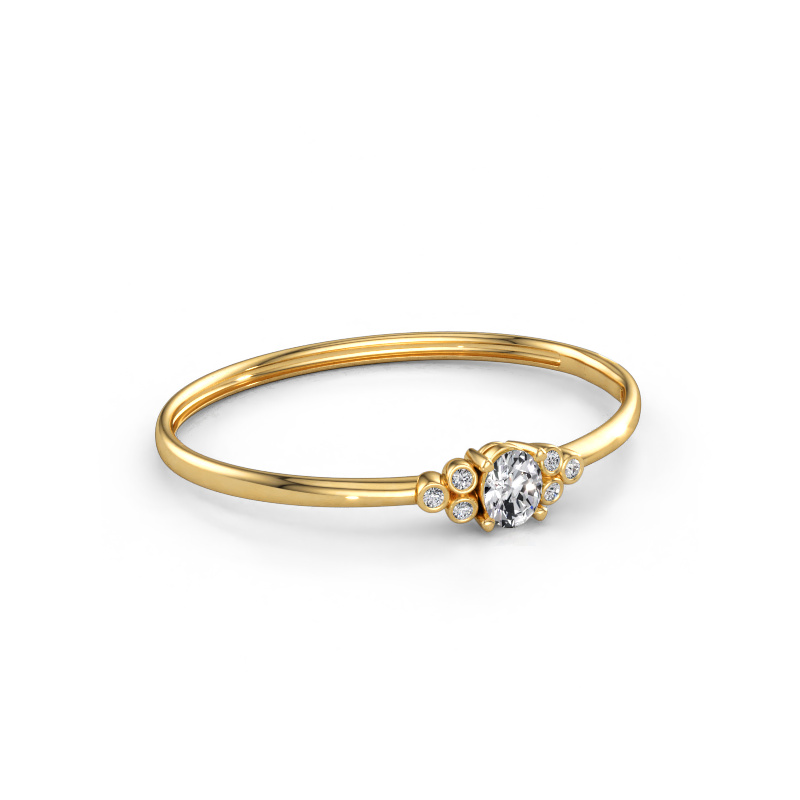 Bild av Armring Lucy 585 gult guld Diamant 3.03 crt
