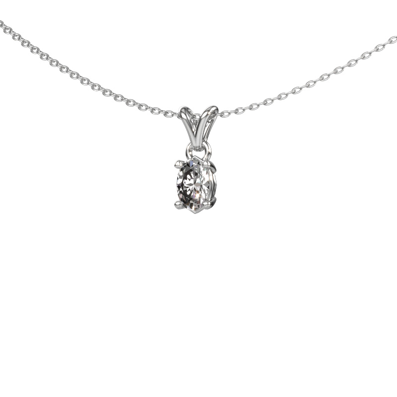 Image of Pendant Lucy 1 950 platinum Diamond 0.40 crt