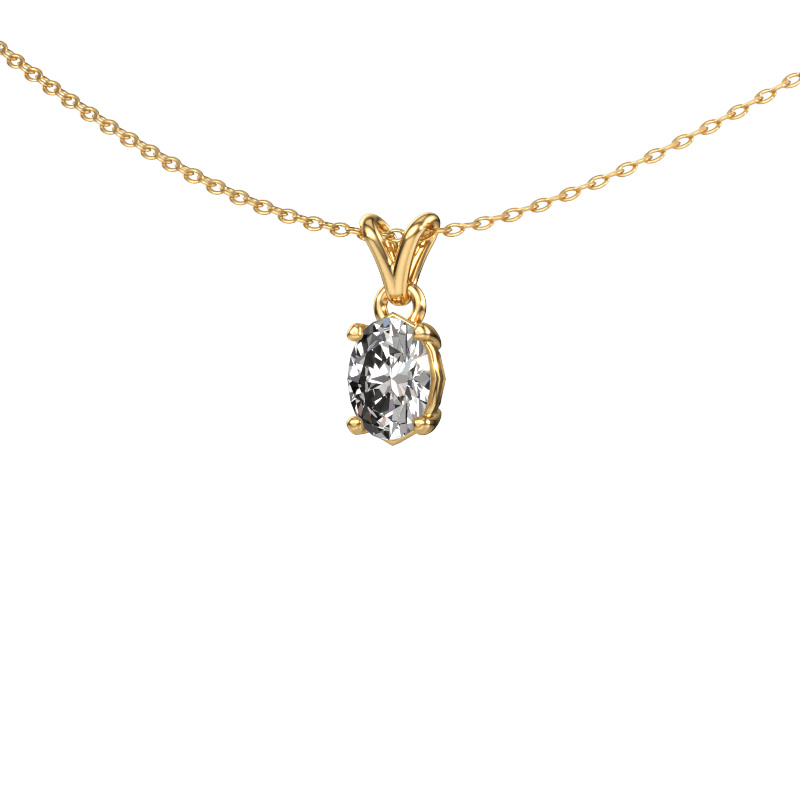 Image of Pendant Lucy 1 585 gold Lab-grown diamond 0.70 crt