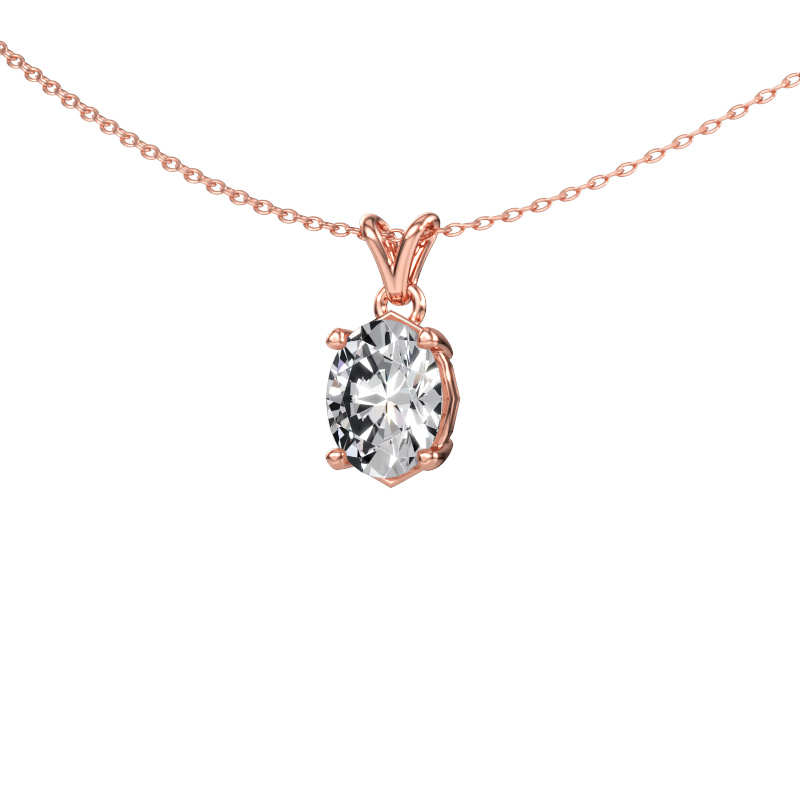 Bild av Hänge Lucy 1 585 roséguld Diamant 1.80 crt