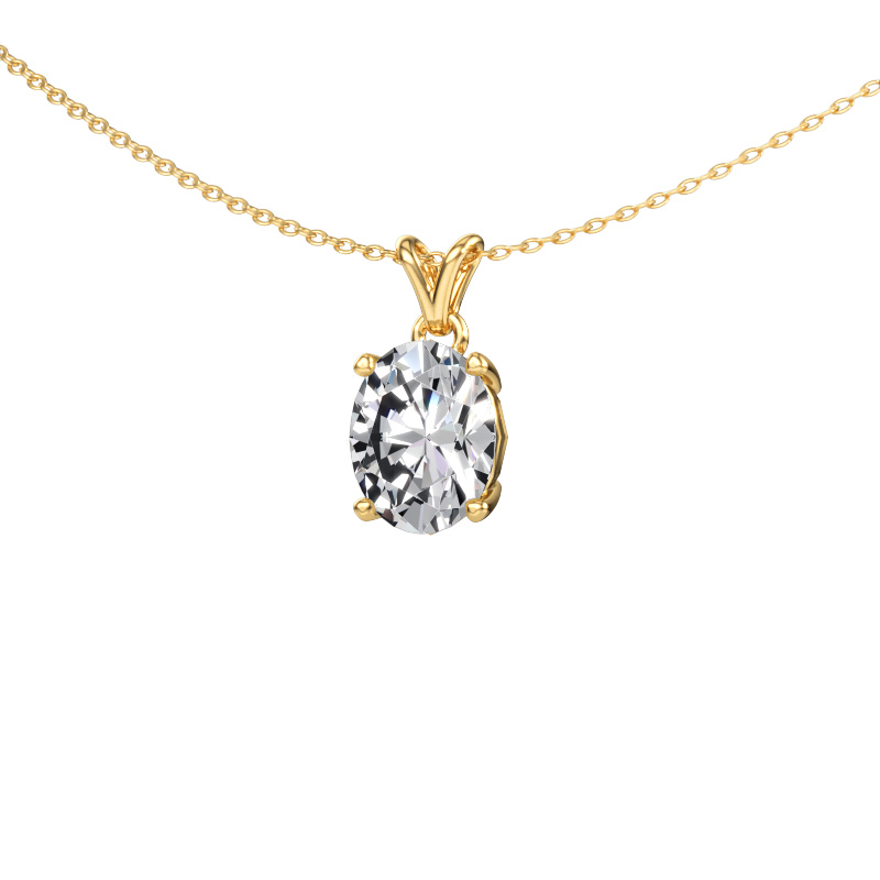 Immagine di Ciondolo Lucy 1 585 oro Diamante lab grown 2.70 crt
