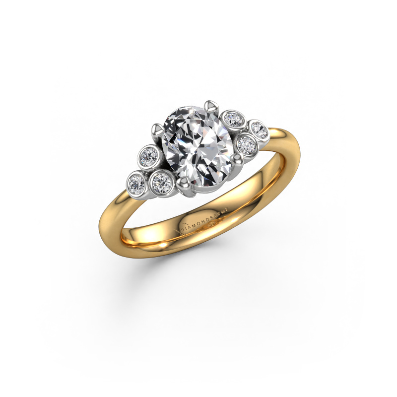 Bild von Verlobungsring Lucy 1 585 Gold Lab-grown Diamant 1.22 crt