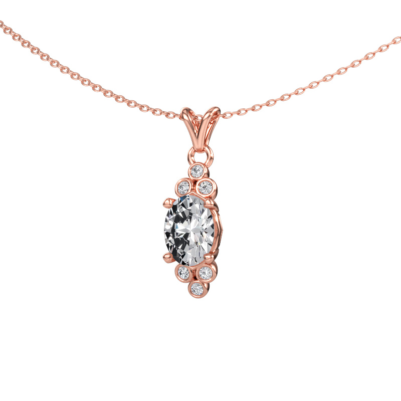 Bild av Hänge Lucy 2 585 roséguld Diamant 1.19 crt