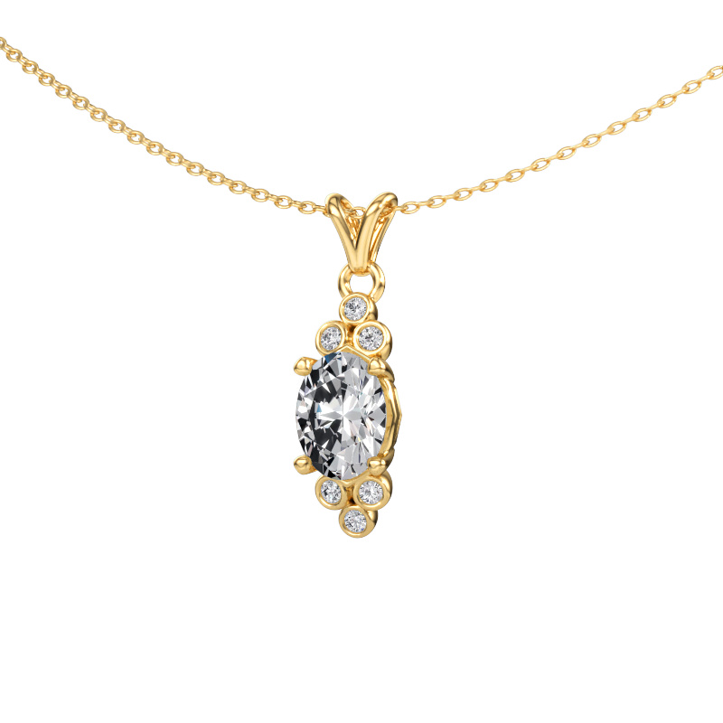 Immagine di Ciondolo Lucy 2 585 oro Diamante lab grown 1.19 crt