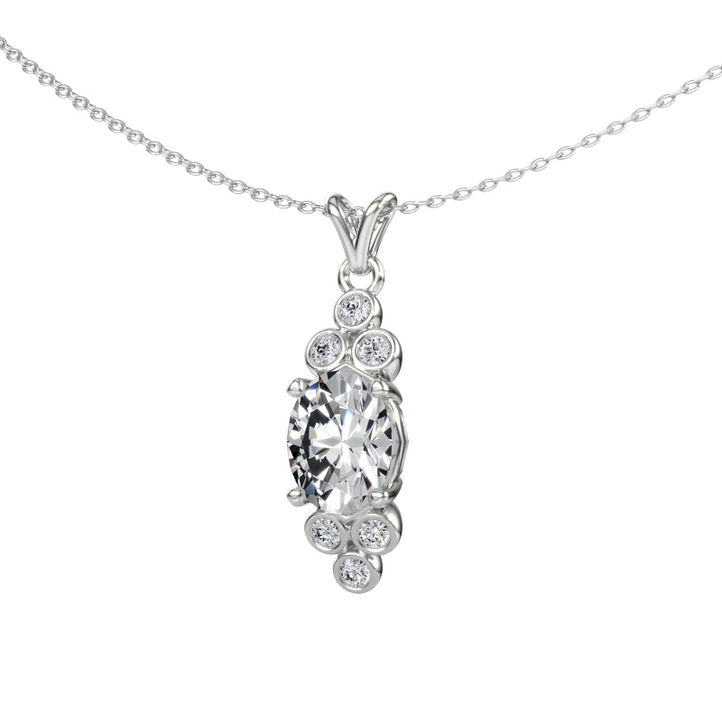 Bild av Hänge Lucy 2 585 vitt guld Diamant 1.98 crt
