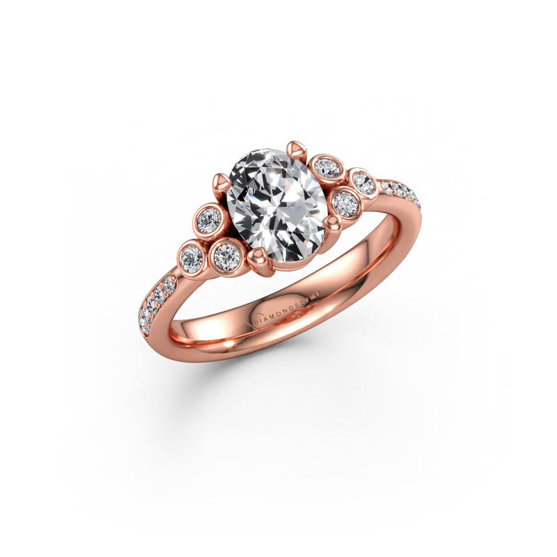 Bild av Förlovningsring Lucy 2 585 roséguld Diamant 1.322 crt