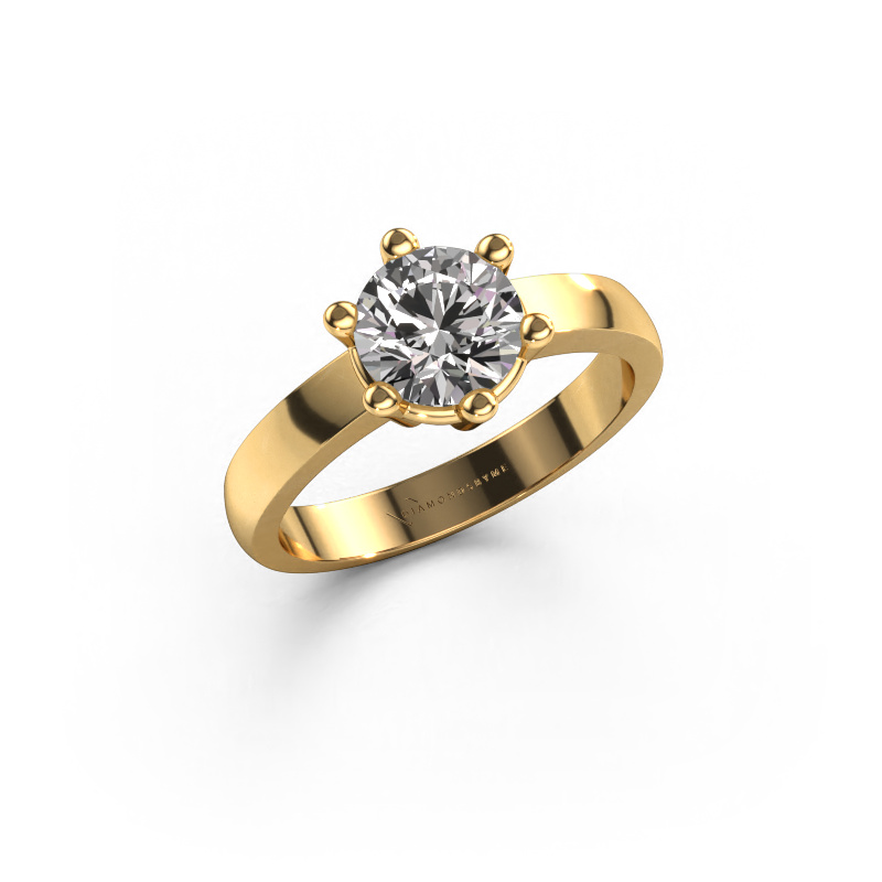 Image of Engagement ring Luna 1 585 gold Diamond 1.00 crt