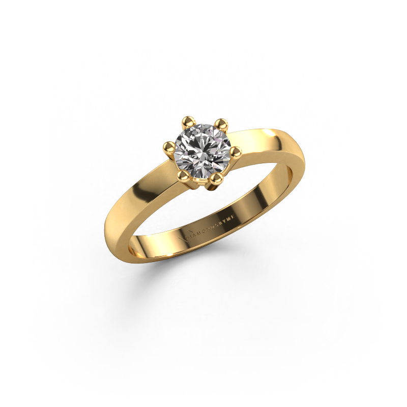 Image of Engagement ring Luna 1 585 gold Diamond 0.40 crt