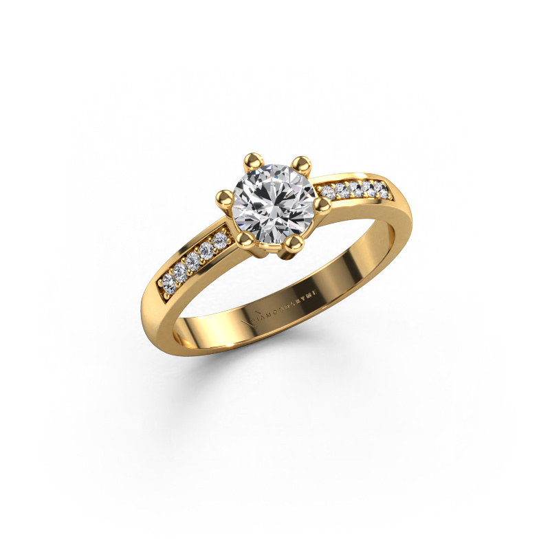 Image of Engagement ring Luna 2 585 gold Diamond 0.787 crt