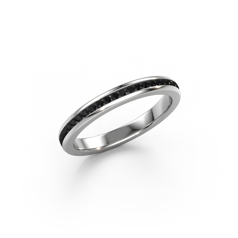 Bild von Vorsteckring Lura 1 950 Platin Schwarz Diamant 0.588 crt