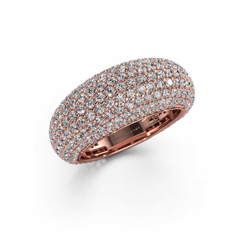 Image of Ring Lyndia 585 rose gold Diamond 2.769 crt