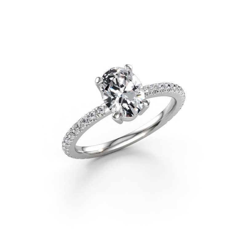 Bild av Förlovningsring Lynelle 2 585 vitt guld Diamant 1.38 crt