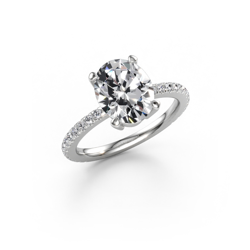 Bild av Förlovningsring Lynelle 2 585 vitt guld Diamant 3.012 crt