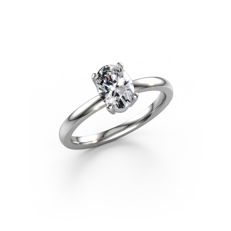 Bild von Verlobungsring Lynelle 1 950 Platin Diamant 0.80 crt