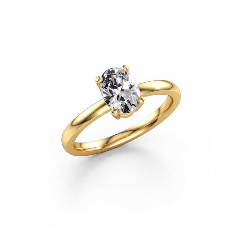 Immagine di Anello di fidanzamento Lynelle 1 585 oro Diamante lab grown 0.80 crt