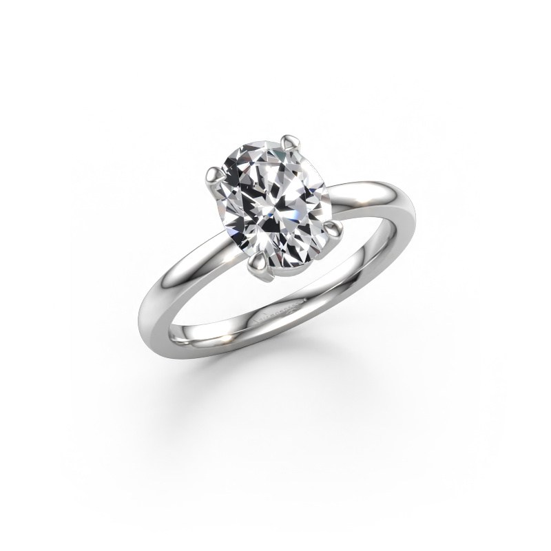 Immagine di Anello di fidanzamento Lynelle 1 950 platino Diamante lab grown 1.80 crt