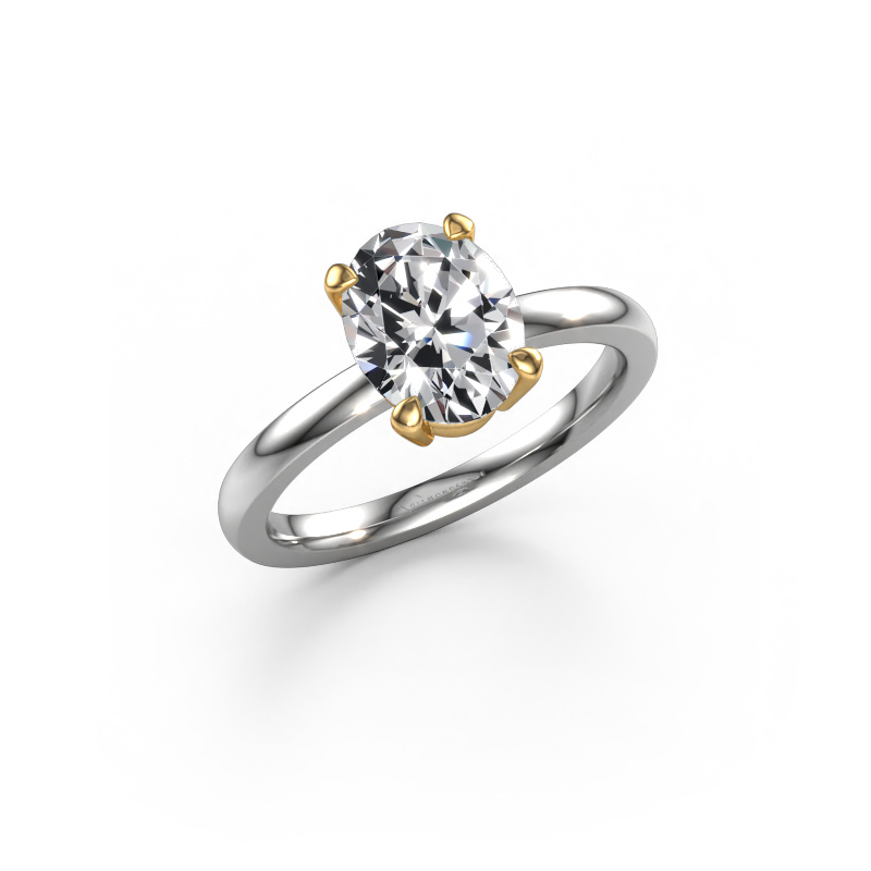 Bild von Verlobungsring Lynelle 1 585 Weißgold Lab-grown Diamant 1.80 crt