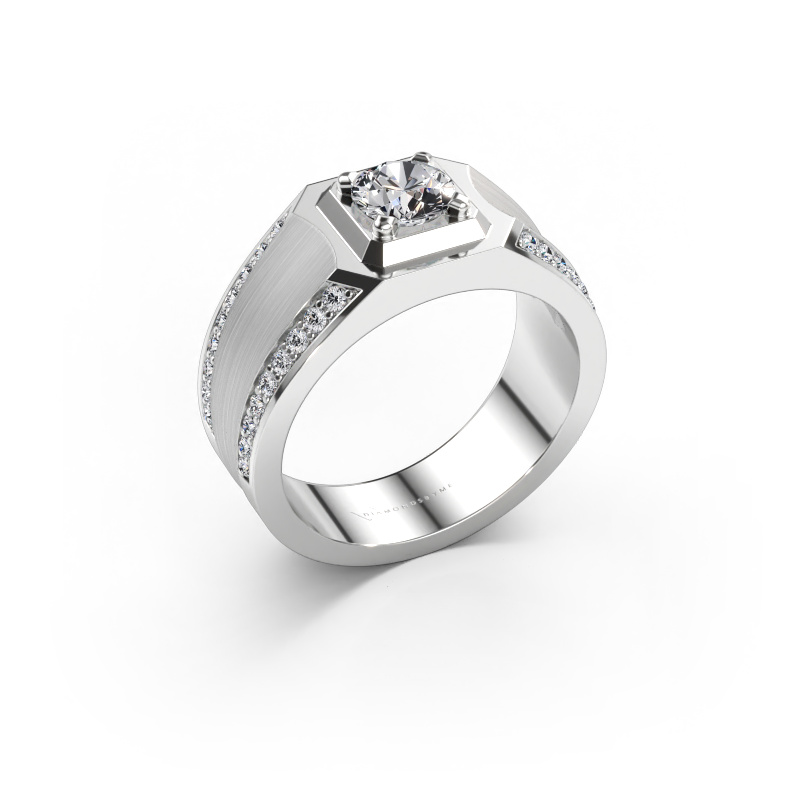 Bild av Herrring Maarten 585 vitt guld Diamant 1.092 crt