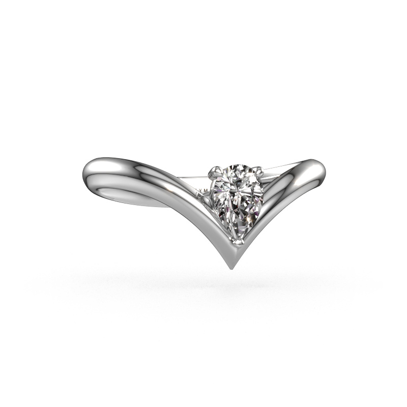 Bild von Verlobungsring Maddy PER 950 Platin Diamant 0.45 crt