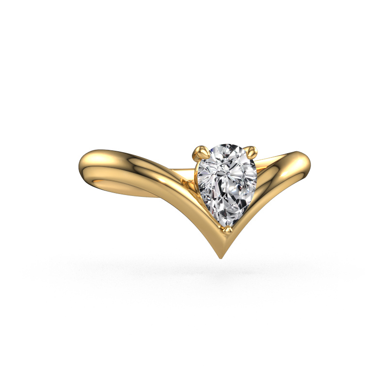 Image of Engagement ring Maddy PER 585 gold Diamond 0.65 crt