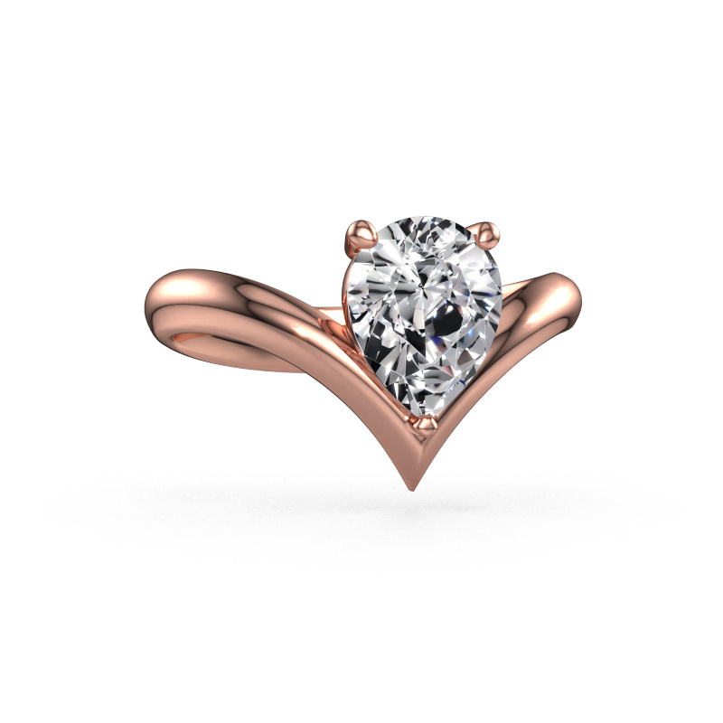 Bild von Verlobungsring Maddy PER 585 Roségold Diamant 1.50 crt