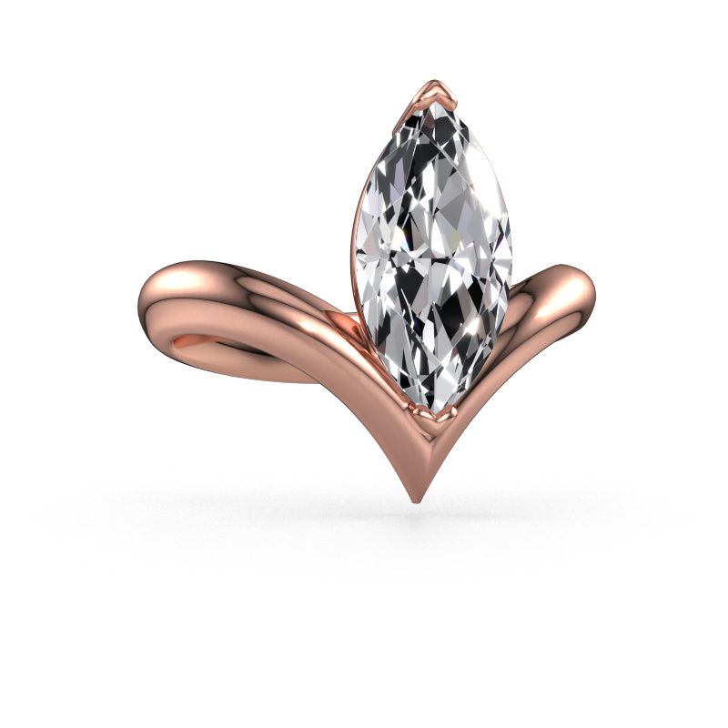Bild von Verlobungsring Maddy MRQ 585 Roségold Lab-grown Diamant 2.50 crt