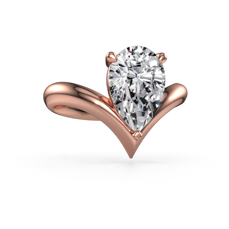 Bild von Verlobungsring Maddy PER 585 Roségold Lab-grown Diamant 3.00 crt