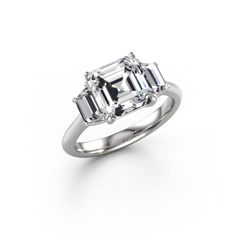 Bild von Verlobungsring Maggie ASC 950 Platin Diamant 3.60 crt