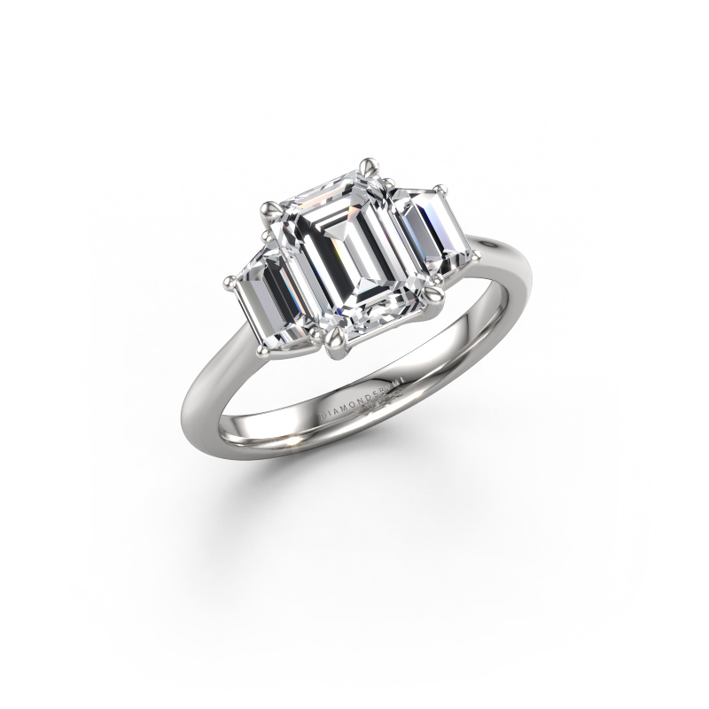 Image of Engagement ring Maggie EME 950 platinum Diamond 2.35 crt