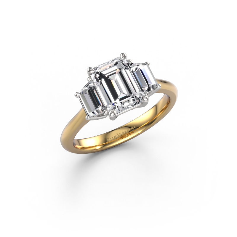 Image de Bague de fiançailles Maggie EME 585 or jaune Diamant 2.35 crt