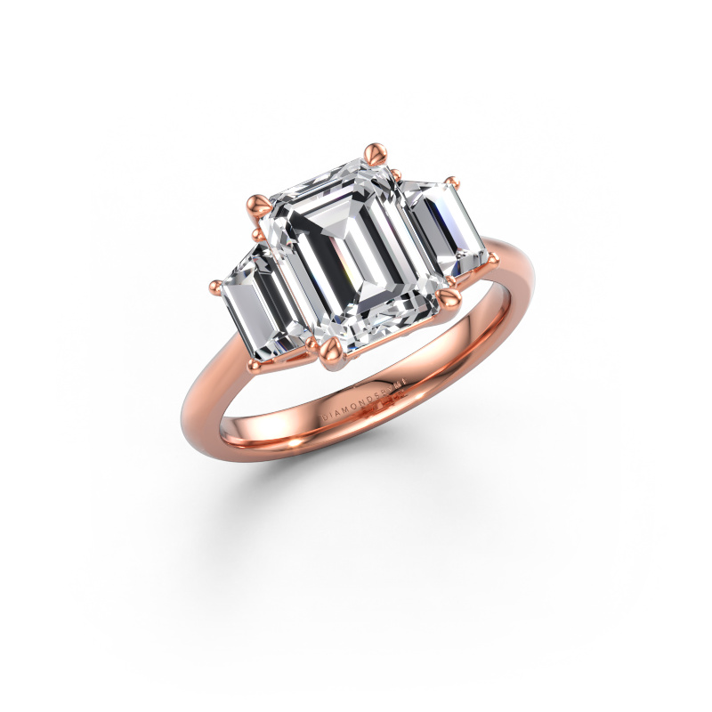 Immagine di Anello di fidanzamento Maggie EME 585 oro rosa Diamante 3.30 crt