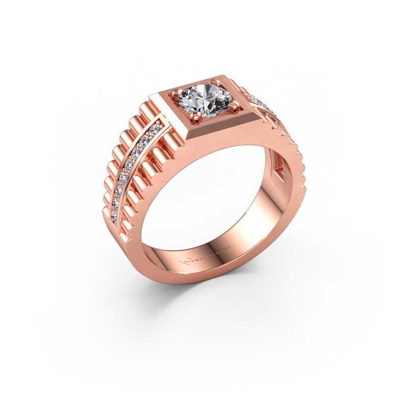 Bild av Herrring Maikel 585 roséguld Labbodlad diamant 0.94 crt