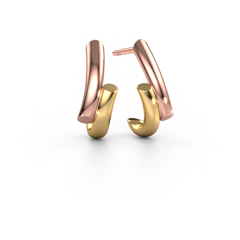 Image of Earrings Mare 585 rose gold