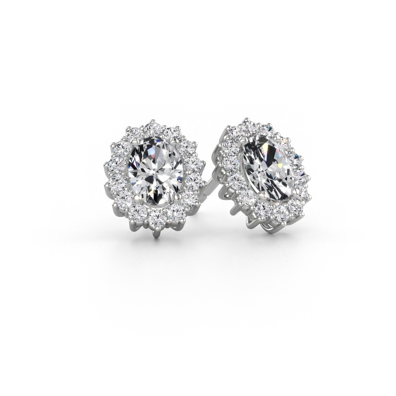 Immagine di Orecchini Margien 950 platino Diamante lab grown 1.96 crt