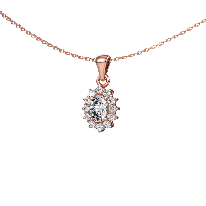 Bild von Anhänger Margien 585 Roségold Diamant 0.64 crt