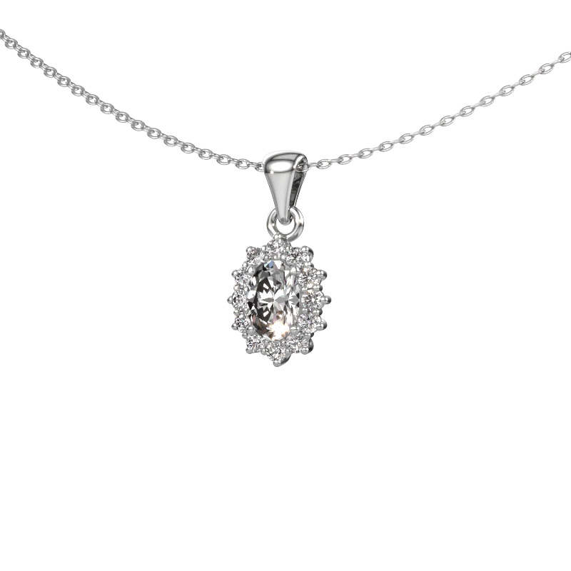 Image of Pendant Margien 950 platinum Diamond 0.84 crt