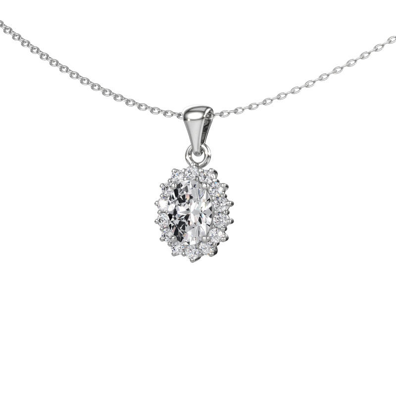 Image of Pendant Margien 950 platinum Lab grown diamond 1.08 crt