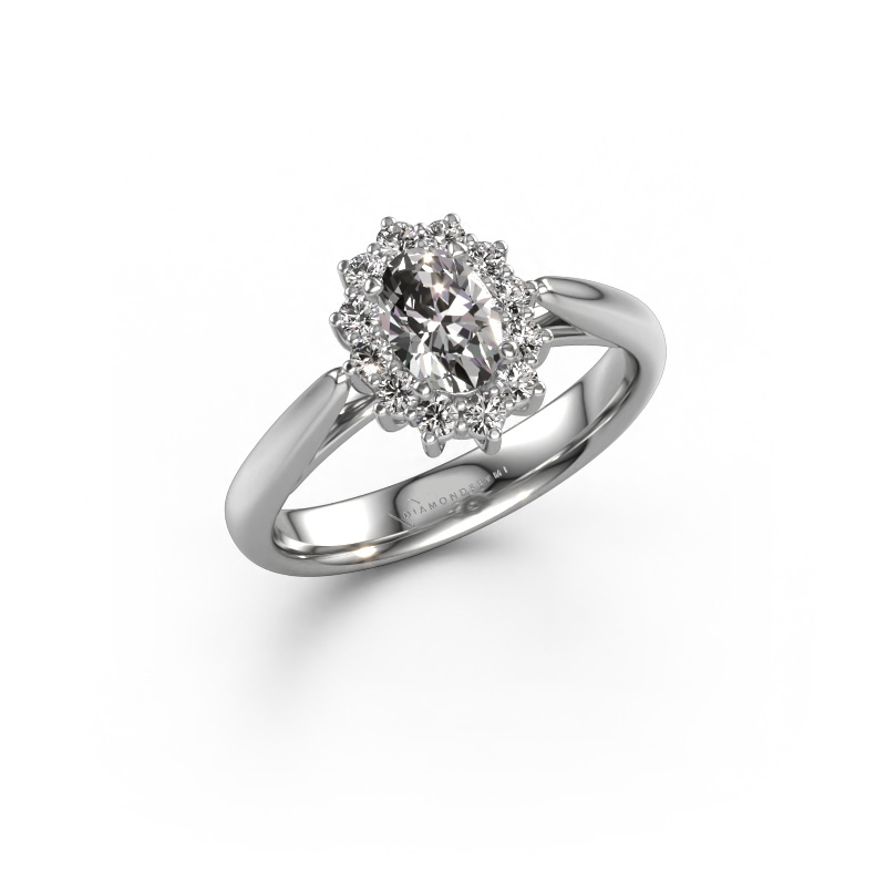 Image of Engagement ring Margien 1 585 white gold Diamond 0.84 crt